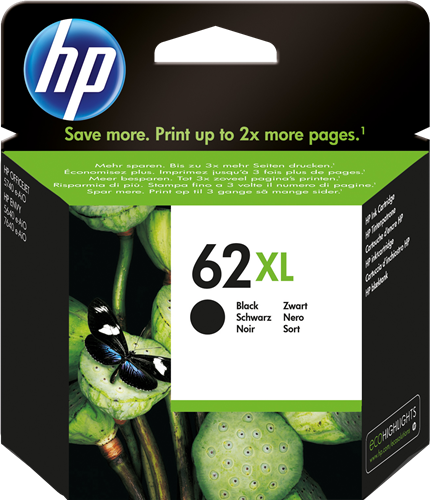 HP 62 XL black ink cartridge