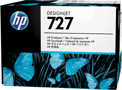 HP 727 printhead black / cyan / magenta / yellow