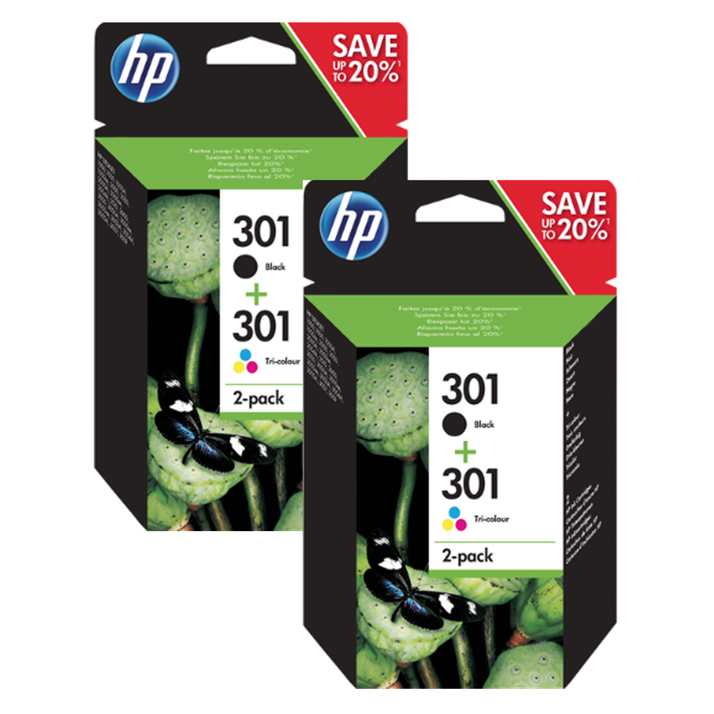 HP 301 Promo-Pack multipack black / more colours