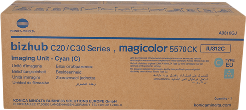 Konica Minolta IU-312c imaging drum cyan