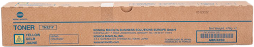 Konica Minolta TN-221Y yellow toner