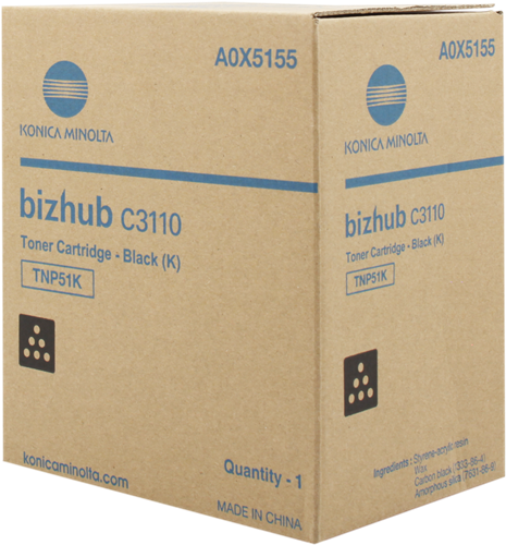 Konica Minolta TNP51K black toner