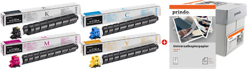 Kyocera TK-8345 MCVP 01 black / cyan / magenta / yellow / White value pack