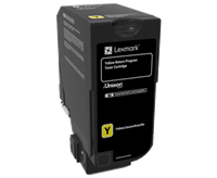 Lexmark 74C20Y0 yellow toner