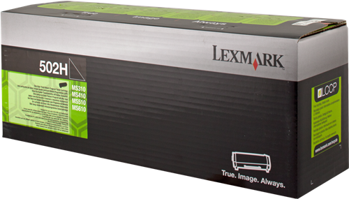 Lexmark 502H black toner