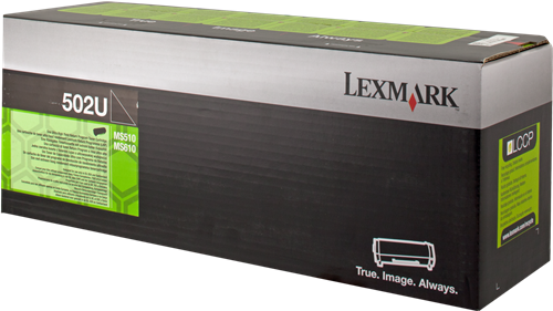 Lexmark 502U black toner