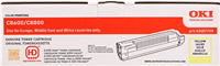 OKI 43487709 yellow toner