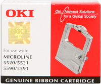 OKI 5520/5521 black ribbon