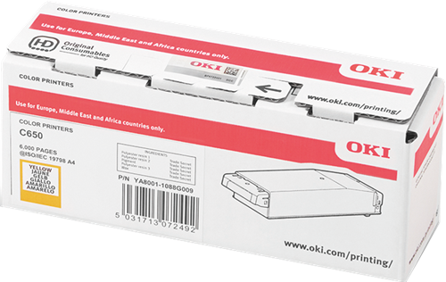 OKI 09006129 yellow toner