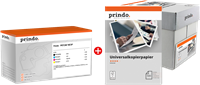 Prindo Classic black / cyan / magenta / yellow / White value pack