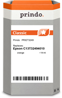 Prindo Classic Orange ink cartridge