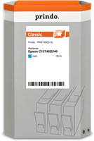 Prindo Classic XL cyan ink cartridge