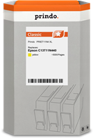 Prindo Classic XL yellow ink cartridge