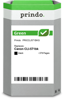 Prindo Green black ink cartridge
