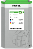 Prindo Green multipack black / cyan / magenta / yellow