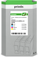 Prindo Green XL black / cyan / magenta / yellow value pack