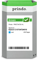 Prindo Green XL cyan ink cartridge