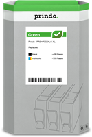 Prindo Green XL multipack black / more colours