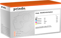 Prindo PRTHPCF410A Rainbow black / cyan / magenta / yellow value pack