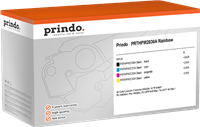 Prindo PRTHPW2030A Rainbow black / cyan / magenta / yellow value pack