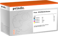 Prindo PRTHPW2210A Rainbow black / cyan / magenta / yellow value pack