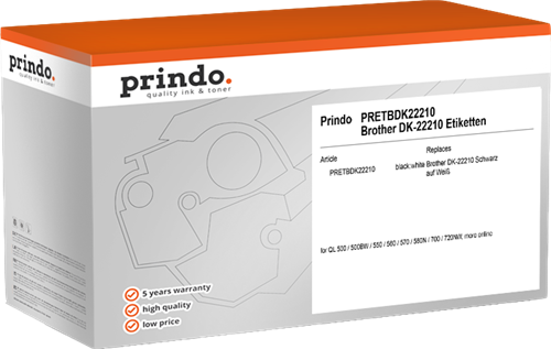 Prindo QL-600G PRETBDK22210