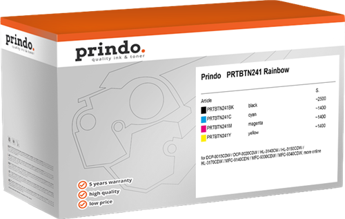 Prindo Classic black / cyan / magenta / yellow value pack