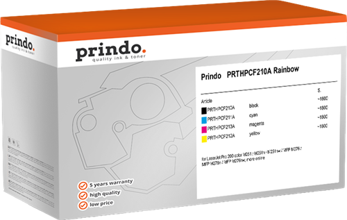 Prindo Classic black / cyan / magenta / yellow value pack