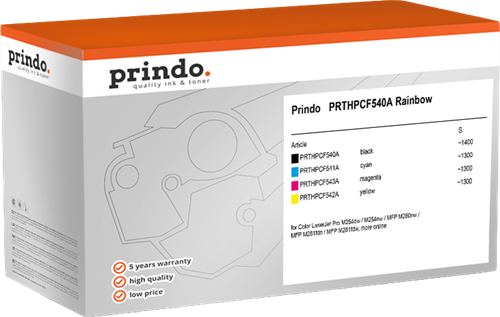 Prindo Classic black / cyan / magenta / yellow value pack