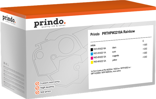 Prindo Classic black / cyan / magenta / yellow value pack