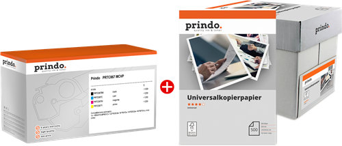 Prindo Classic black / cyan / magenta / yellow / White value pack