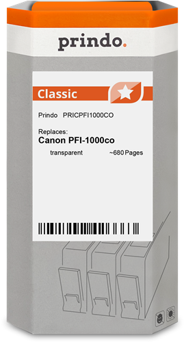 Prindo Classic clear ink cartridge