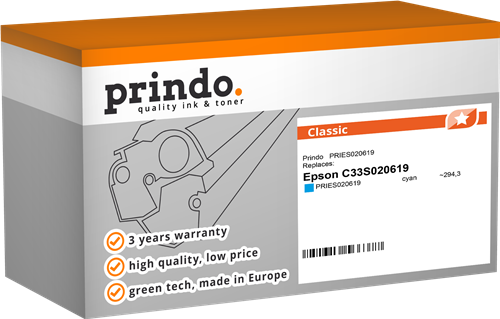 Prindo Classic cyan ink cartridge