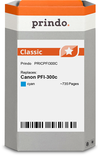 Prindo Classic cyan ink cartridge