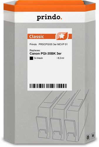 Prindo Classic multipack black