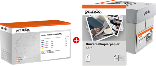 Prindo Classic XL black / cyan / magenta / yellow value pack