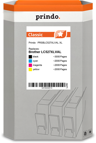 Prindo Classic XL multipack black / cyan / magenta / yellow