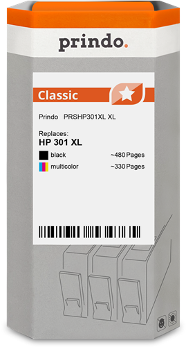 Prindo Classic XL multipack black / more colours