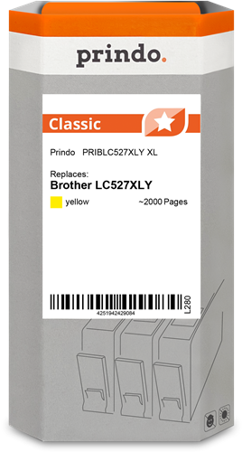 Prindo Classic XL yellow ink cartridge