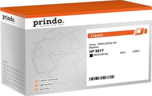 Prindo Classic XXL black ink cartridge