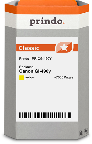 Prindo Classic yellow ink cartridge
