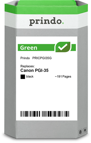 Prindo Green black ink cartridge