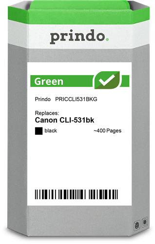 Prindo Green black ink cartridge