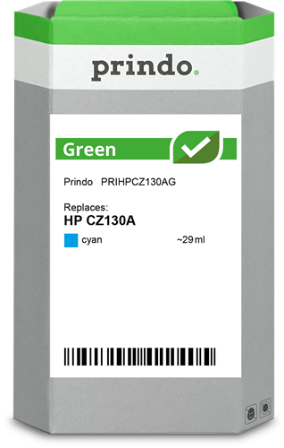 Prindo Green cyan ink cartridge