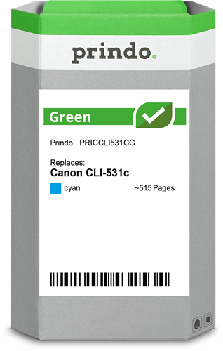 Prindo Green cyan ink cartridge