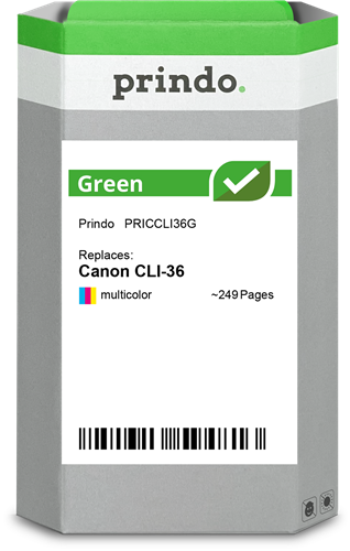 Prindo Green more colours ink cartridge