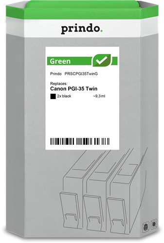 Prindo Green multipack black