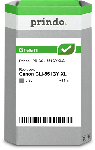 Prindo Green XL Gray ink cartridge