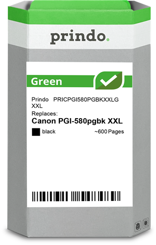 Prindo Green XXL black ink cartridge