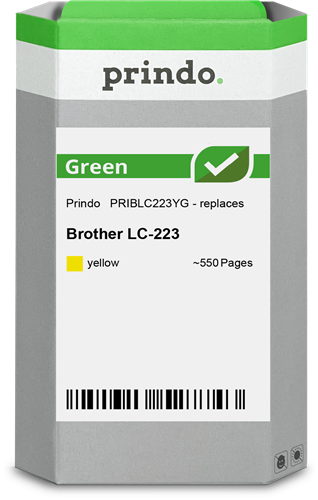 Prindo Green yellow ink cartridge